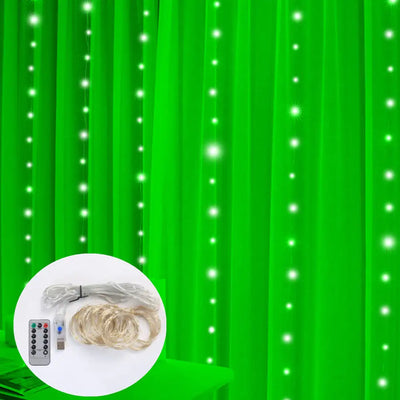 LED Curtain Garland Lights