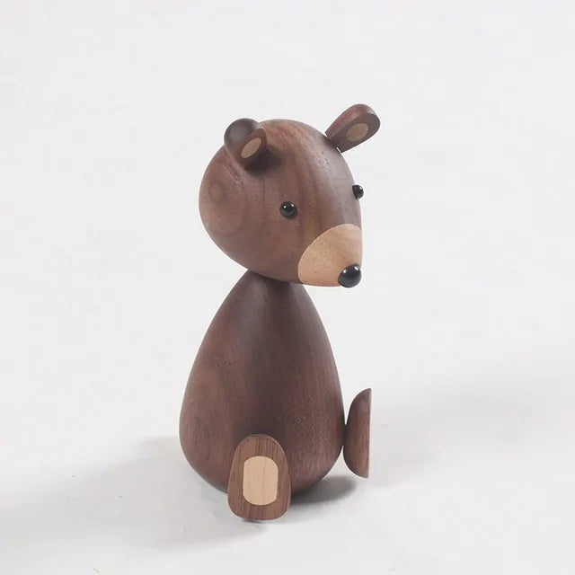 Little Bear Wood Ornaments