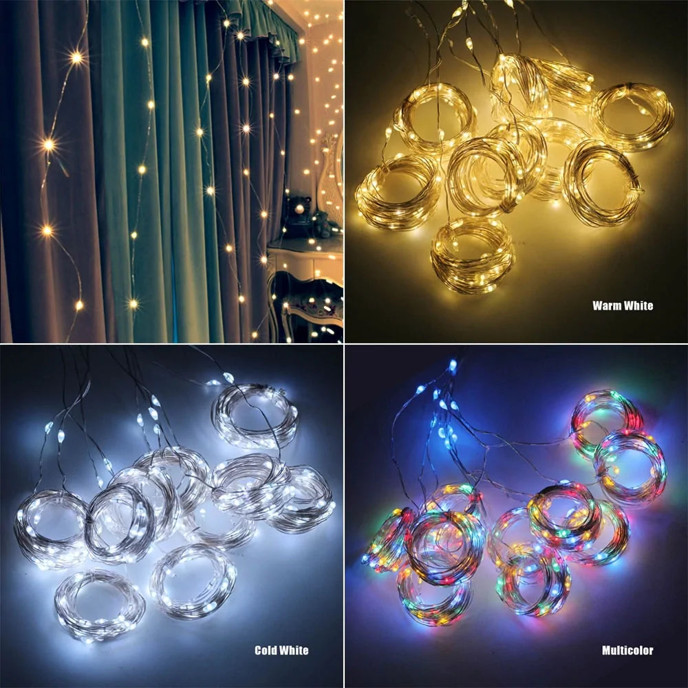 LED Curtain Garland